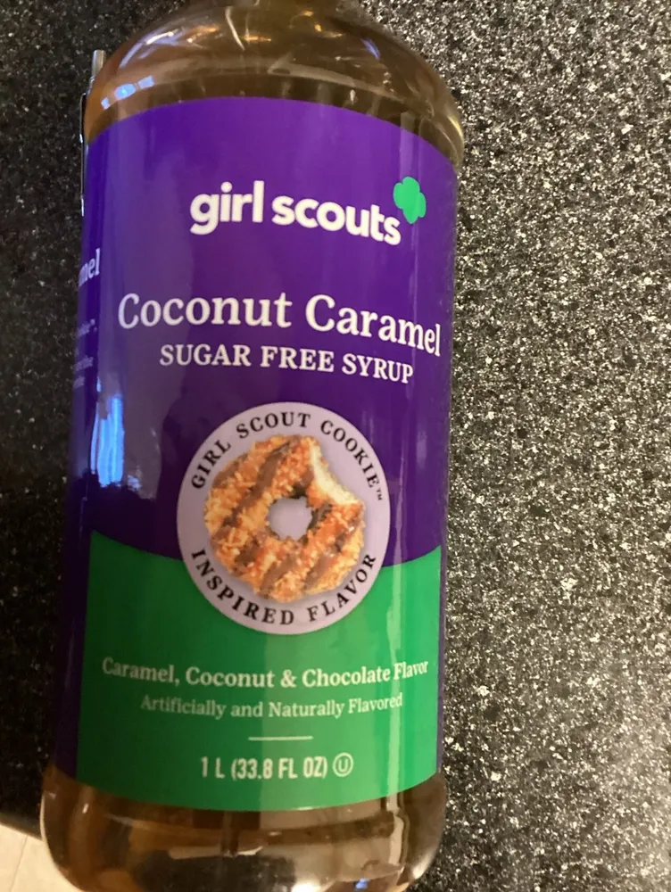 Sugar Free Coconut Caramel Syrup