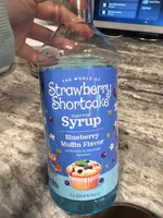 Blueberry Muffin Syrup