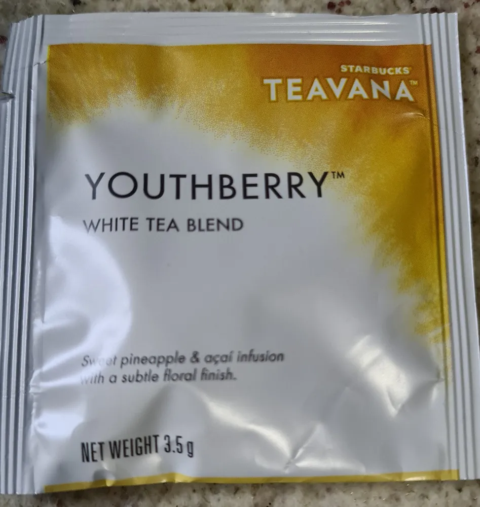 Starbucks Teavana Youthberry White Tea Blend