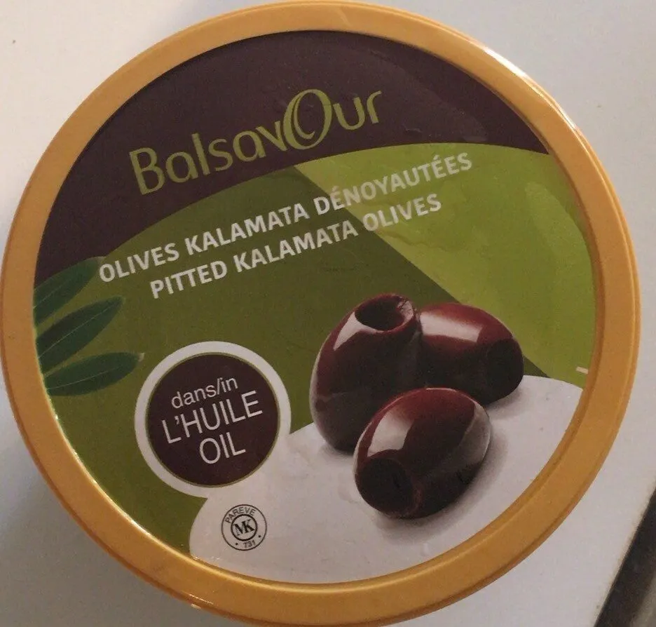 Olives kalamata dénoyautées