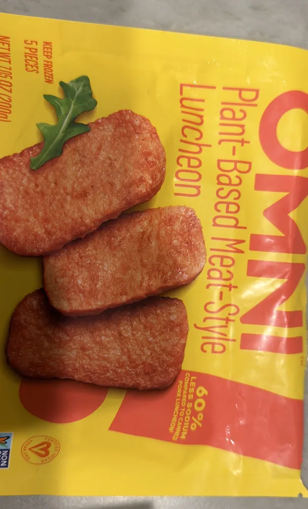 Plant based luncheon meat