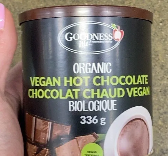 Organic vegan hot chocolate