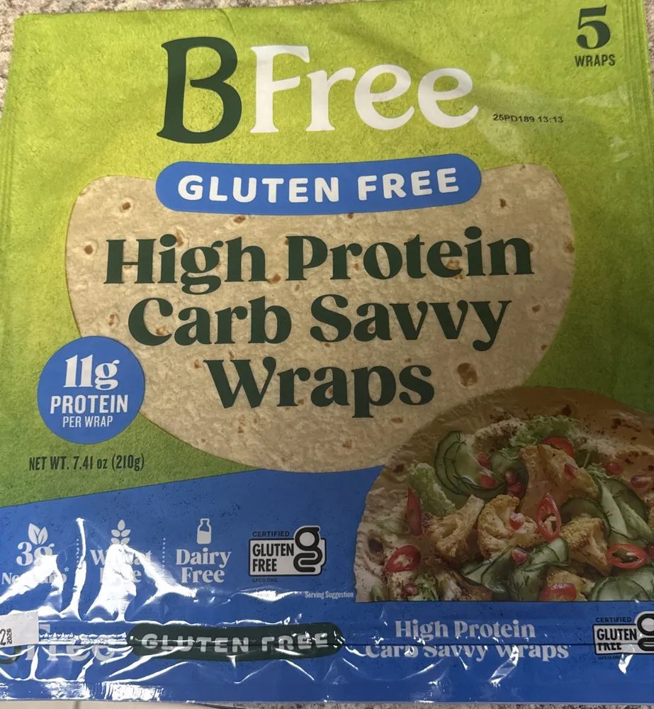 High Protein Carb Savvy Wraps
