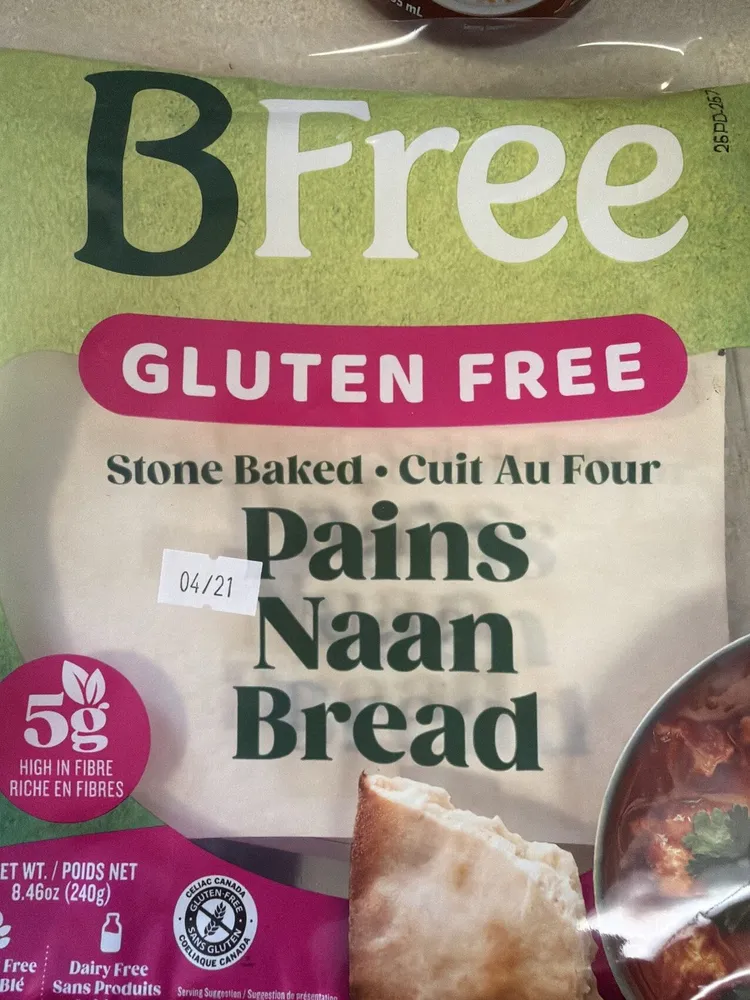 Gluten Free Stone Baked Naan