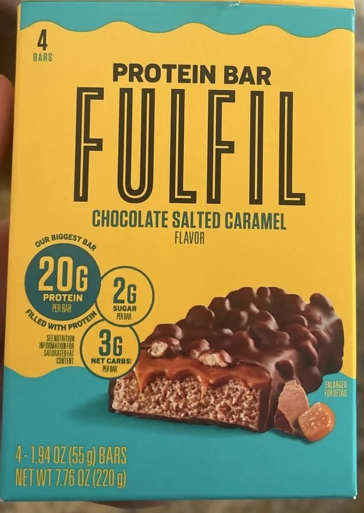 Fulfil Chocolate Salted Caramel Protein Bar