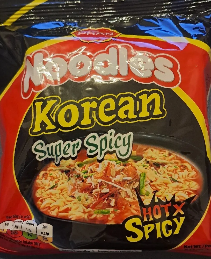 Noodles Korean super spicy