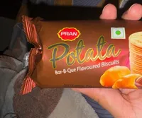 Potato bbq flavoured biscuits