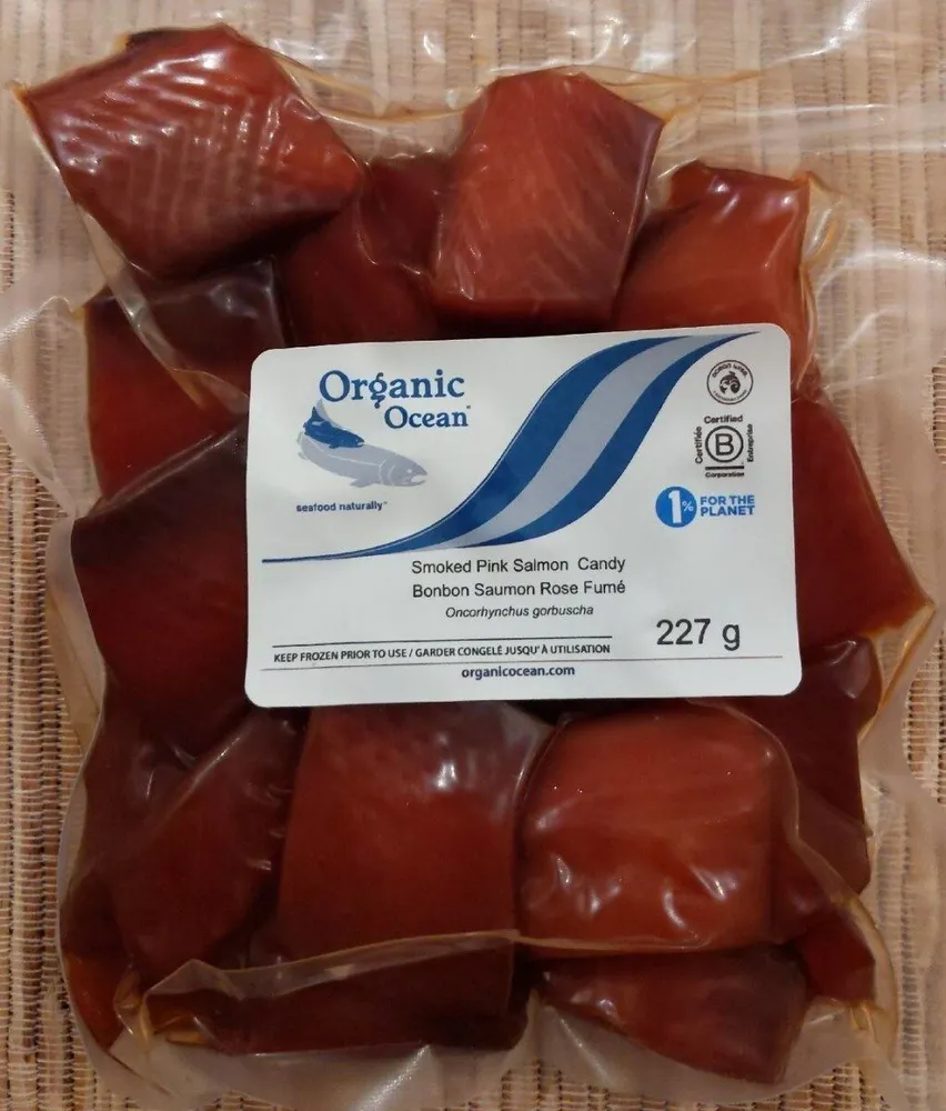 Smoked Pink Salmon Candy