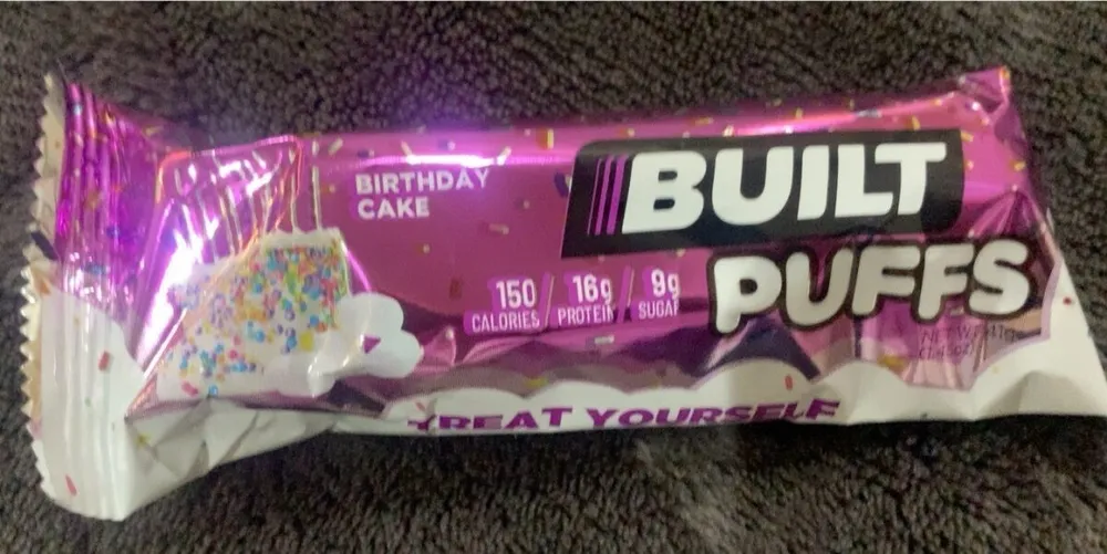 Birthday Cake Puff