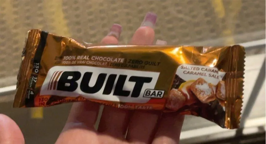 Built Bar salted caramel