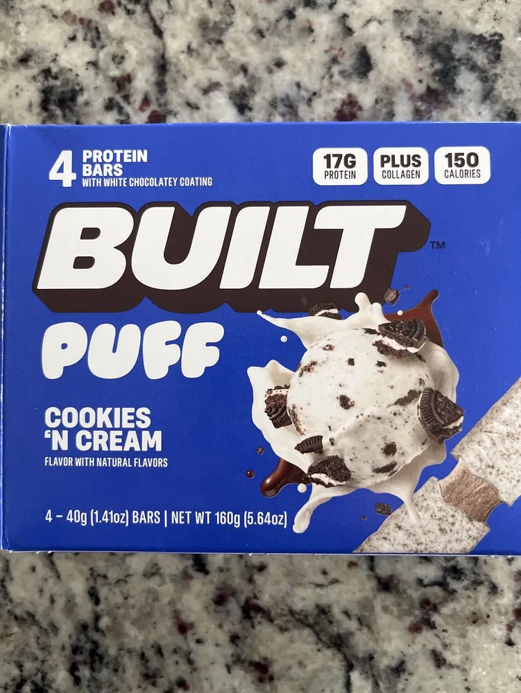 Built puff cookies 'n cream