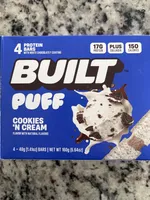 Built puff cookies 'n cream