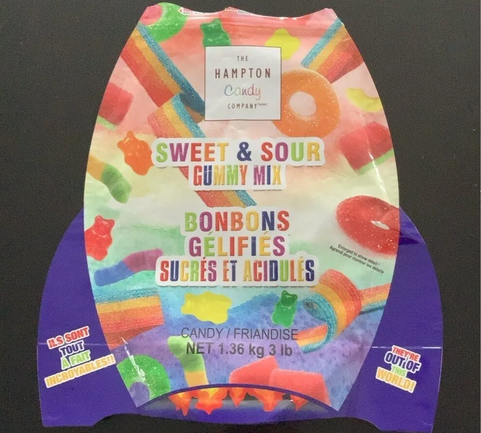 Bonbons gelefies sucres et acidule