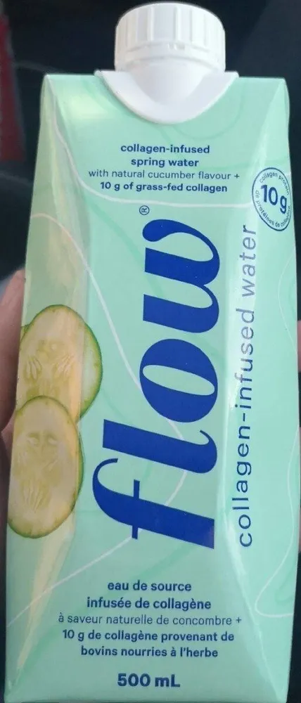 Flow collagen infused water
