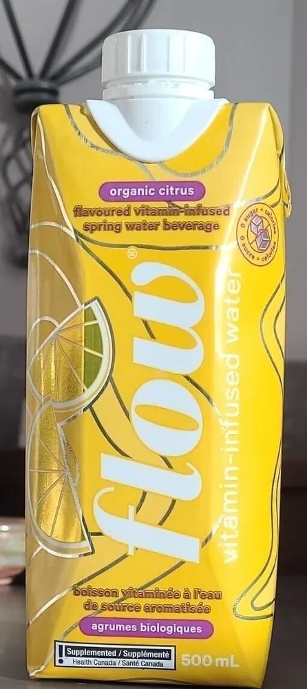 Flow vitamin infused water