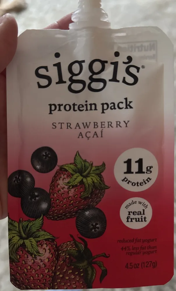 protein pack strawberry açai