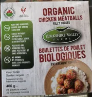 Boulettes de poulet bio