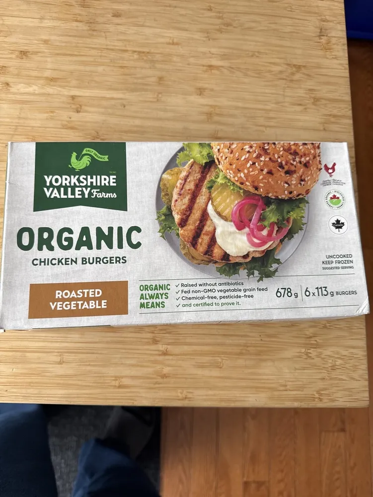 Chicken burgers