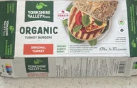 Organic Turkey Burger