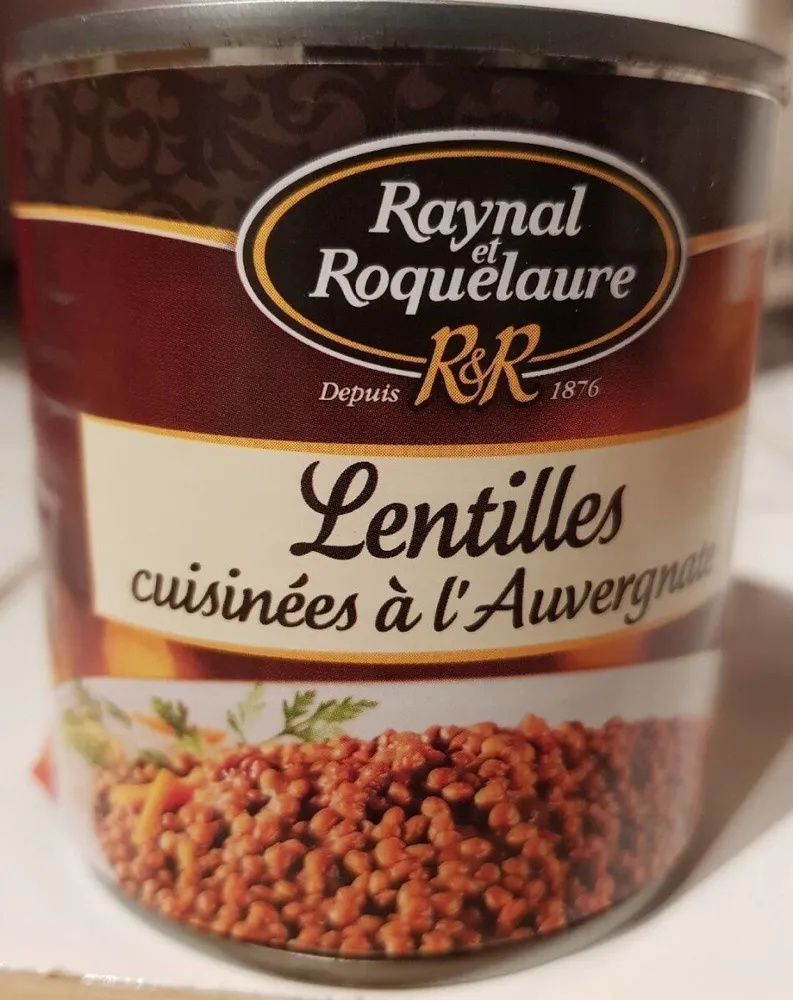 lentilles cuisinées à l auvergnate