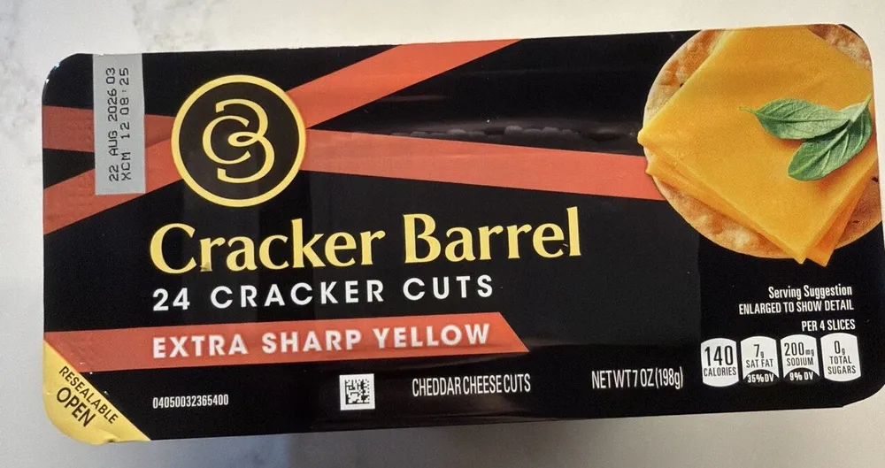Extra Sharp Yellow Cheddar Cracker Cuts