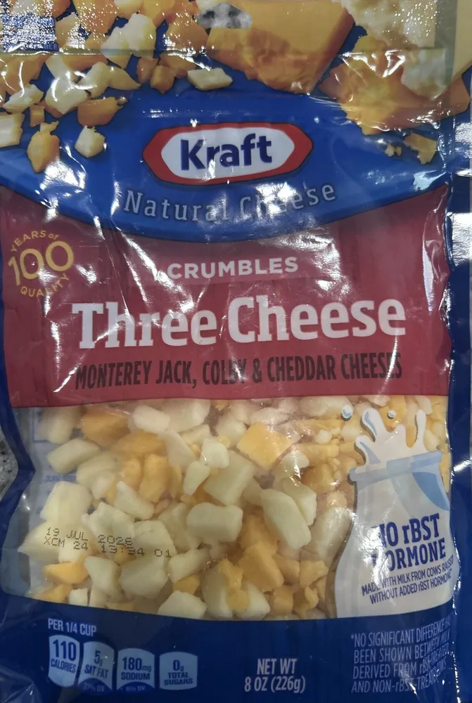 Three Cheese Crumbles
