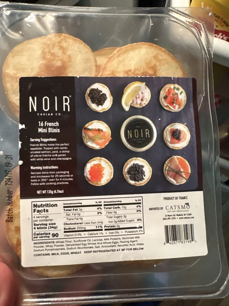 French Mini Blinis