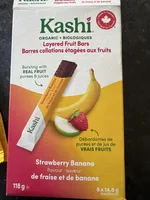 Layered Fruit Bars Strawberry Banana