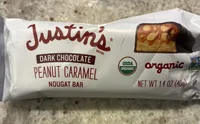 Dark Chocolate Peanut Caramel Nougat Bar
