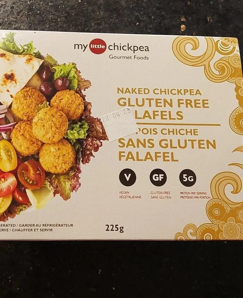 Naked chickpea gluten free  falafels