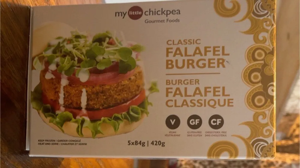 Classic falafel butger