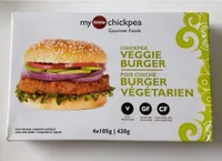 Chickpea Veggie Burger