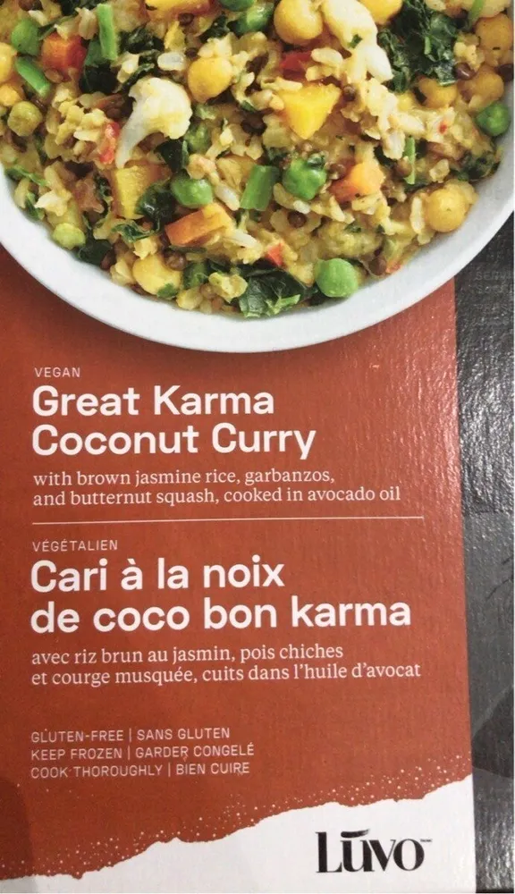 Great Karma Coconut Curry Power Bowl