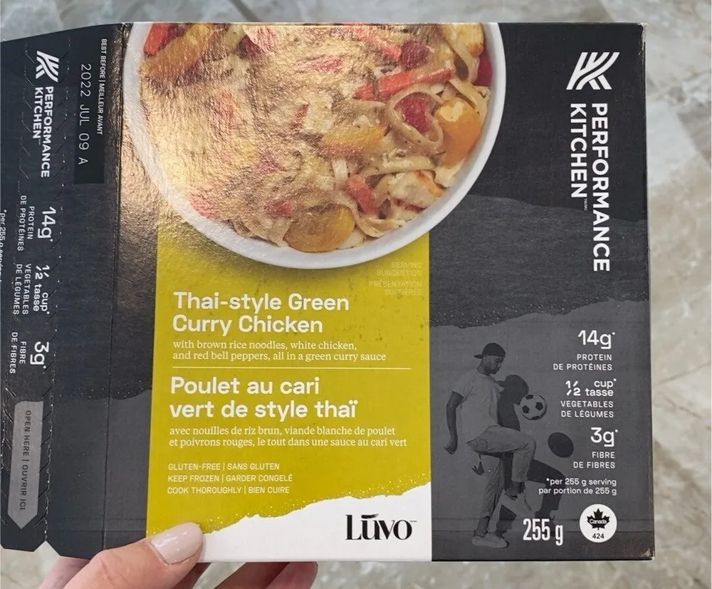 Thai-stule Green Curry Chicken