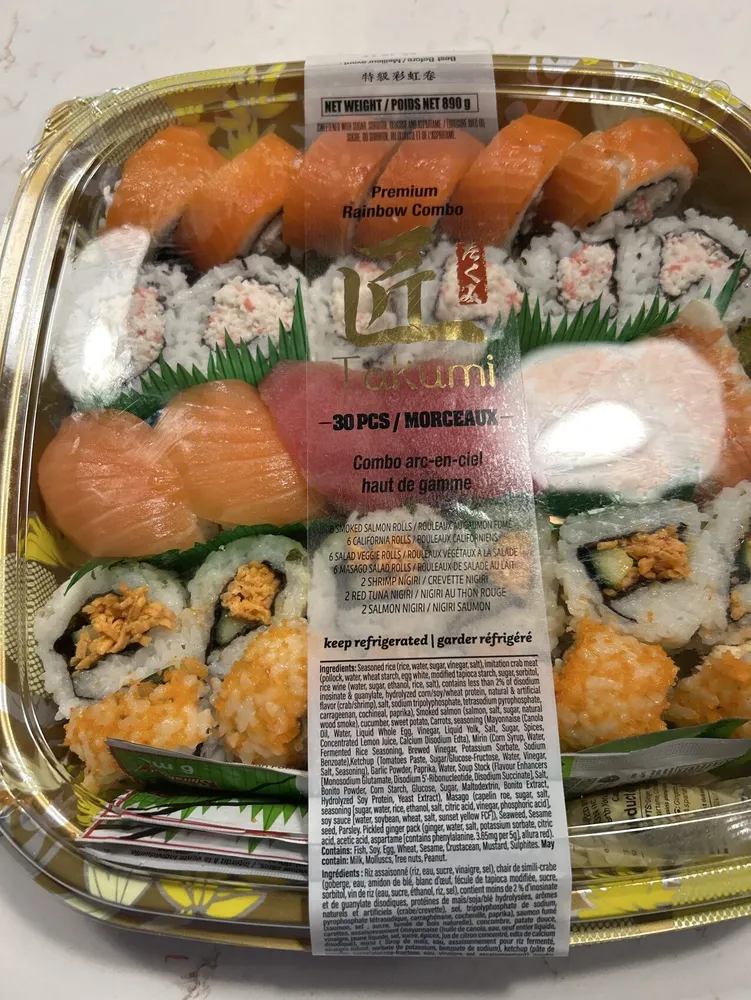 Premium Rainbow Combo Sushi