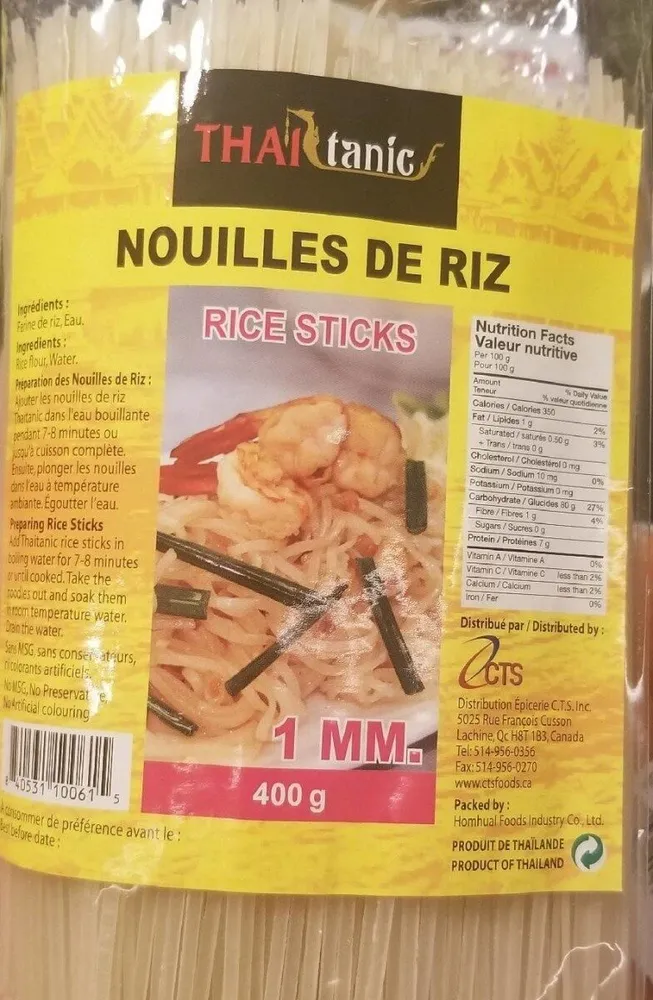Nouilles de riz