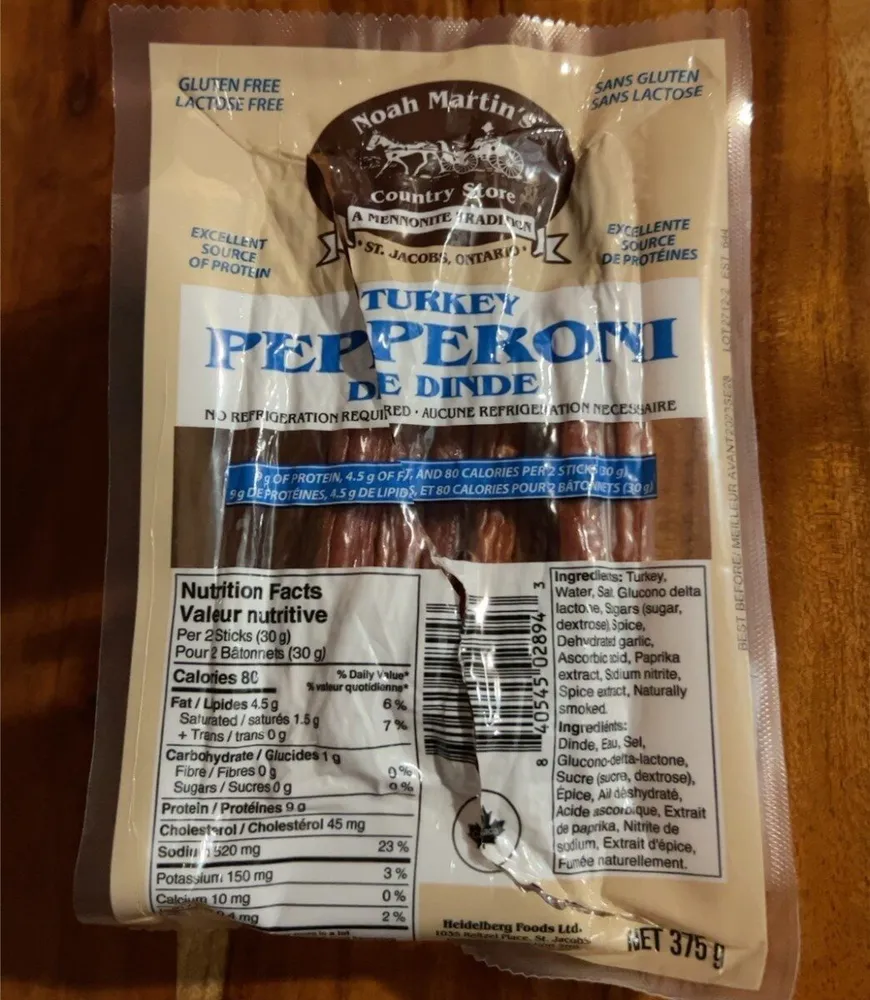 Turkey Pepperettes