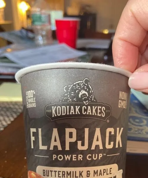 Buttermilk and Maple Flapjack Power Cup