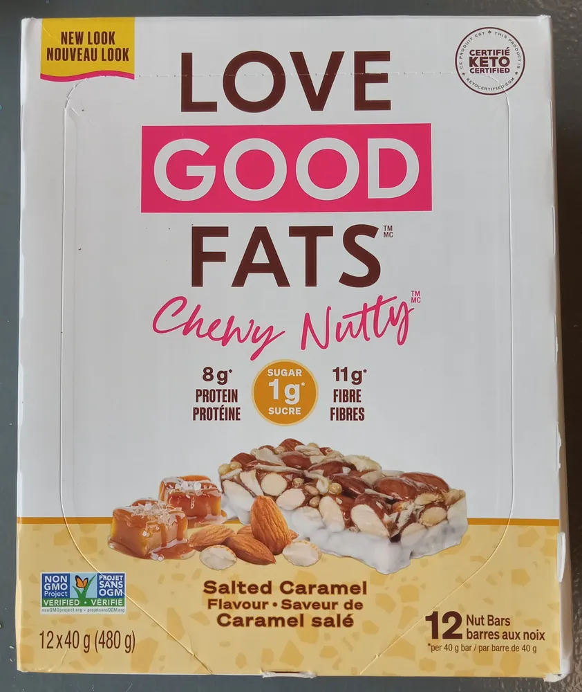Salted Caramel Flavour Nut Bars