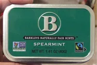 Spearmint mints
