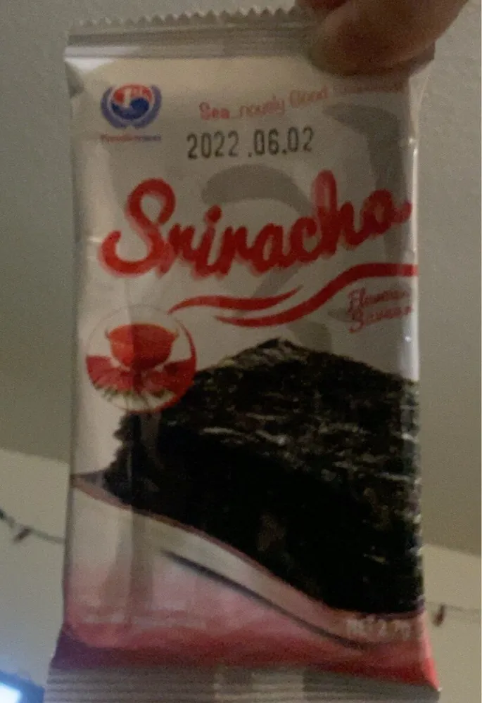 Sea…riously good seaweed! Siracha flavour