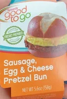Sausage, Egg & Cheese Pretzel Bun