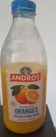 Jus d'orange pressées 100% sans pulpe