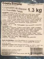 Torsades au chocolat