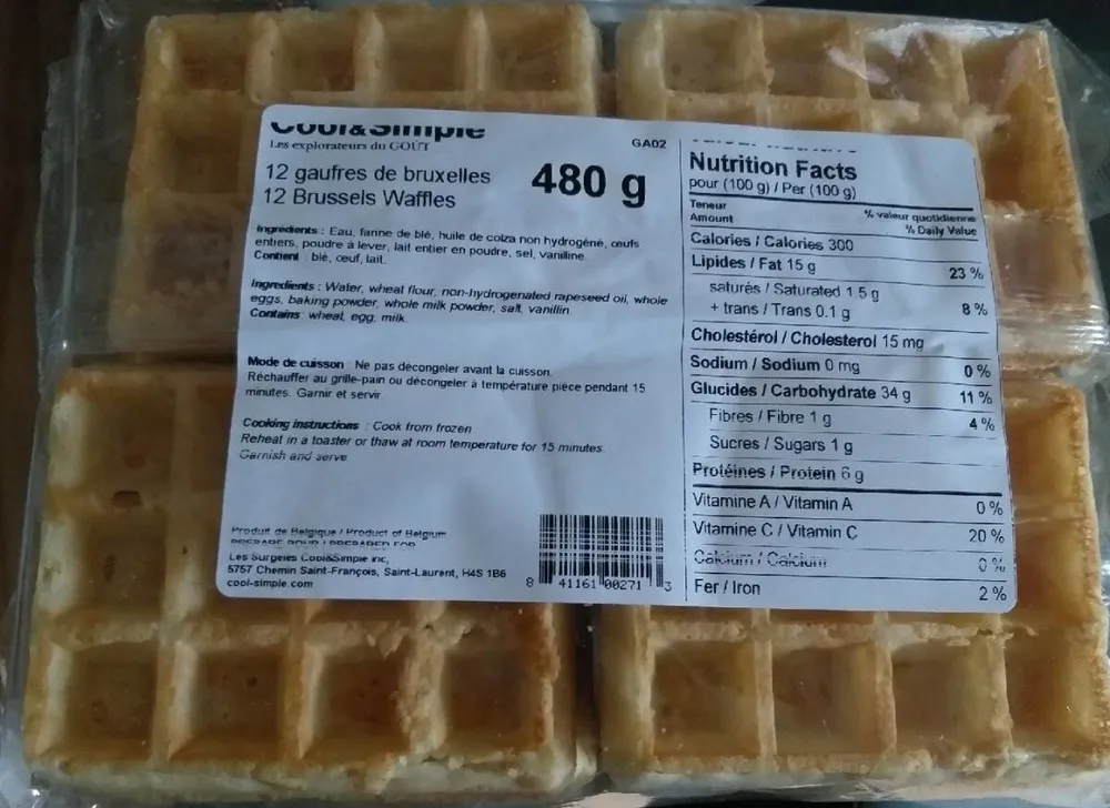 Gaufres de Bruxelles