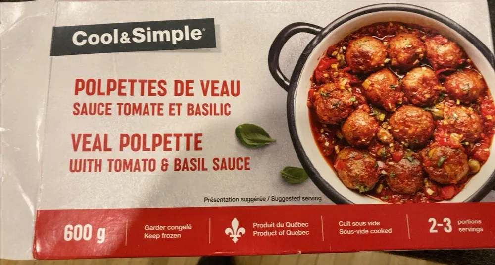 Polpettes de veau