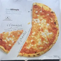 Pizza de provence 4 fromages