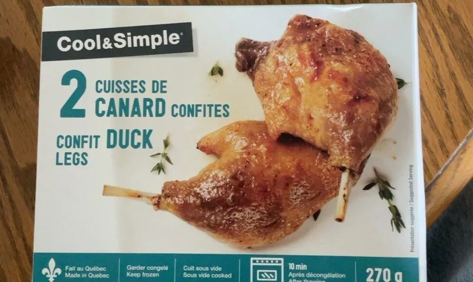 duck confir legs