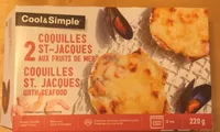Coquilles saint-jacques aux fruits de mer