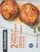Tournedos de poulet au bacon